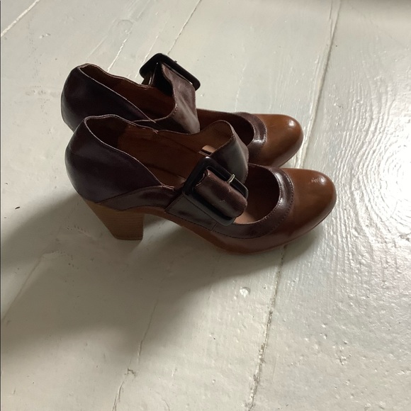 Aldo vintage y2k leather big buckle Mary Janes - Picture 2 of 6